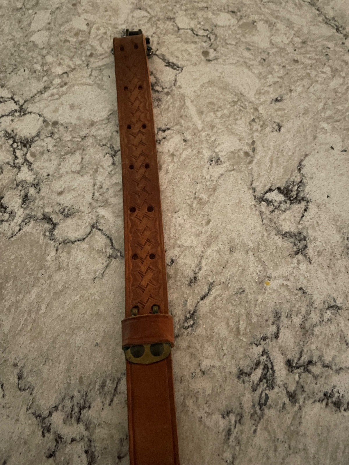 Uncle Mike’s Leather Rifle Sling with Quick Connects