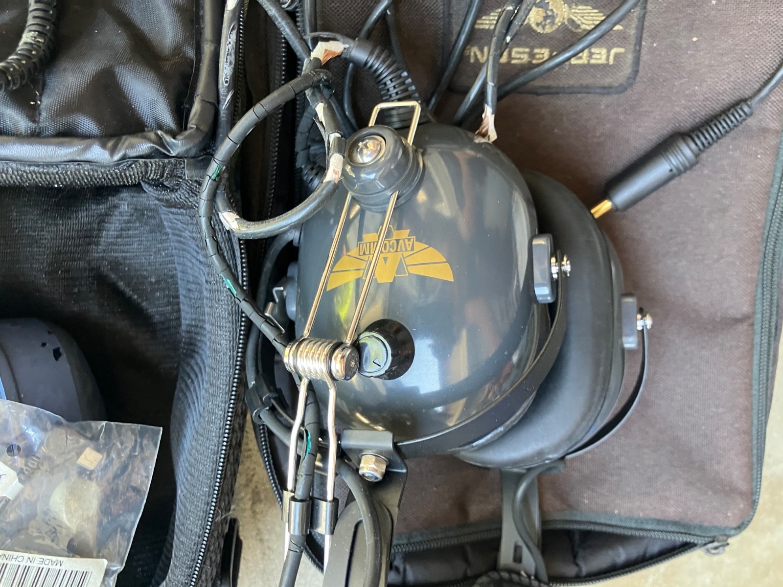 Pilot Radio Headset Airplane