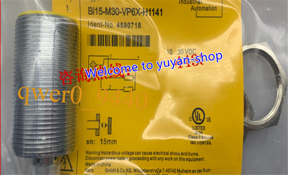 1PCS New for TURCK BI15-M30-VP6X-H1141 INDUCTIVE PROXIMITY SENSOR #T3986 YS