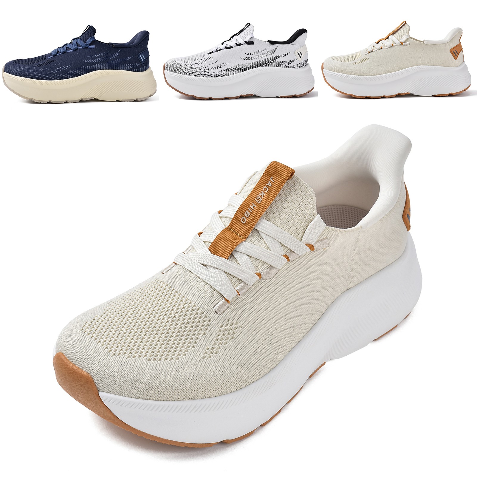 Wide Toe Box Shoes Womens Hands Free Sneakers Arch Support Athletic Breathable