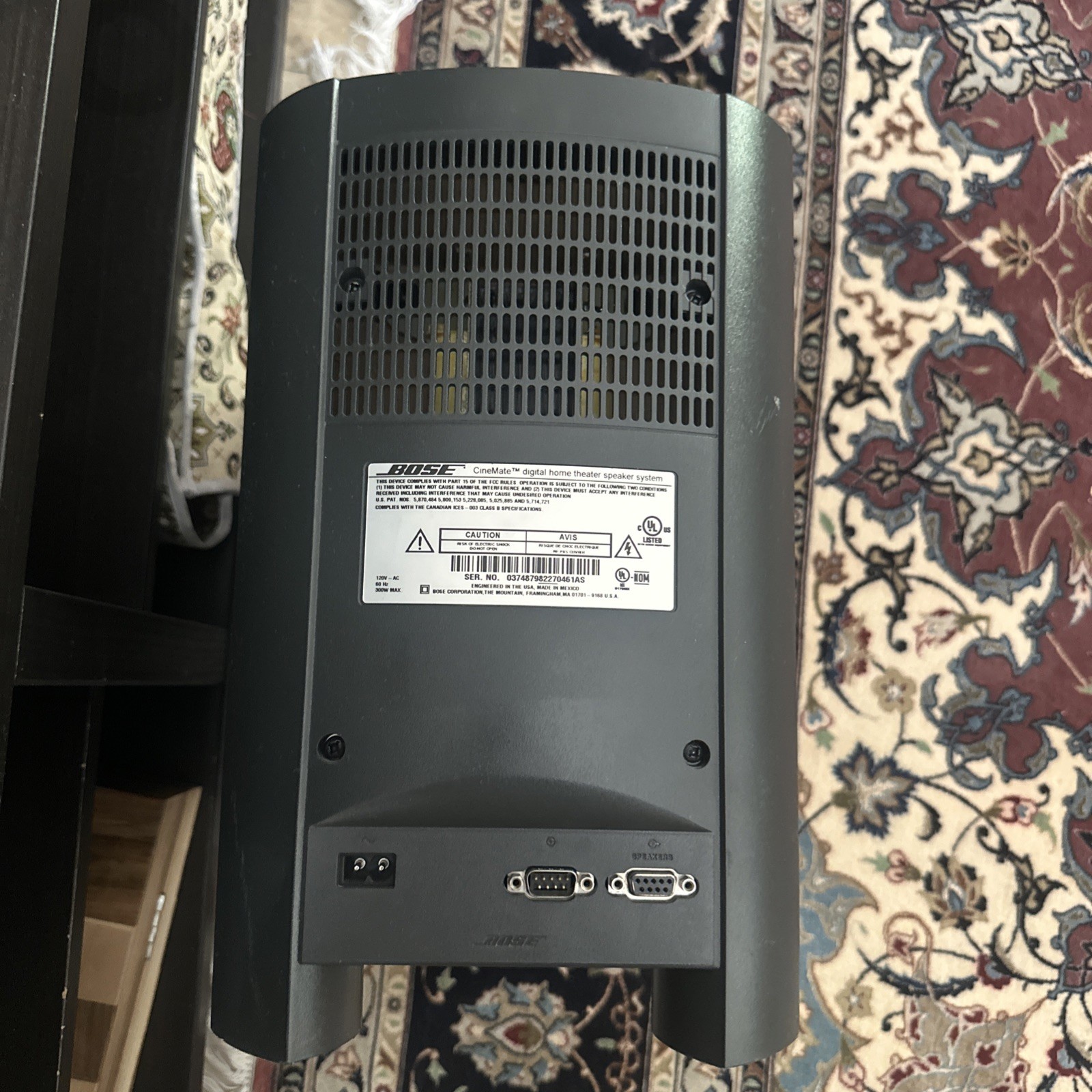 Bose CineMate Digital Home Theater Speaker System Subwoofer Only