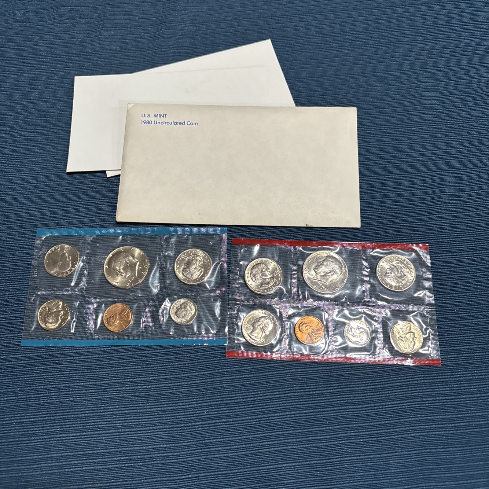 1980 United States Mint Uncirculated Coin Set