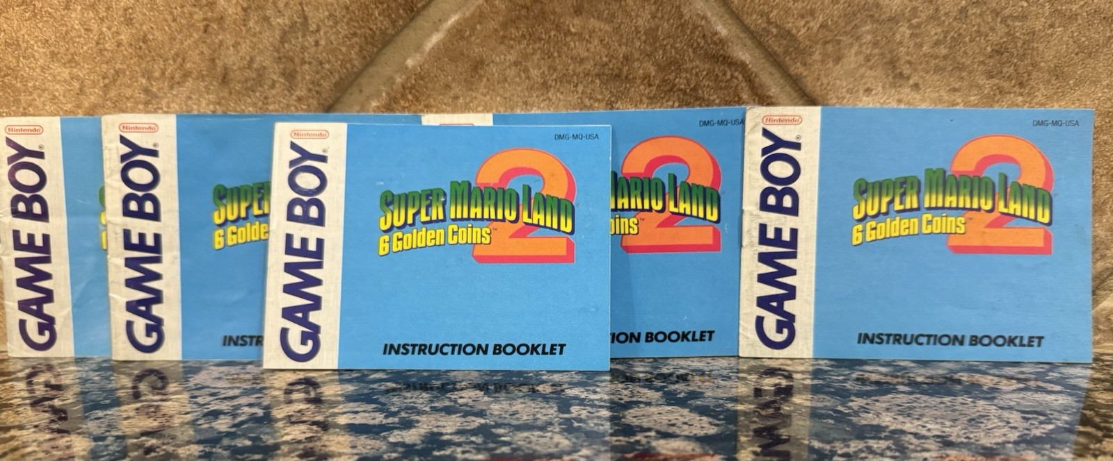 Super Mario Land 2: 6 Golden Coins Instruction Manual Only - GameBoy