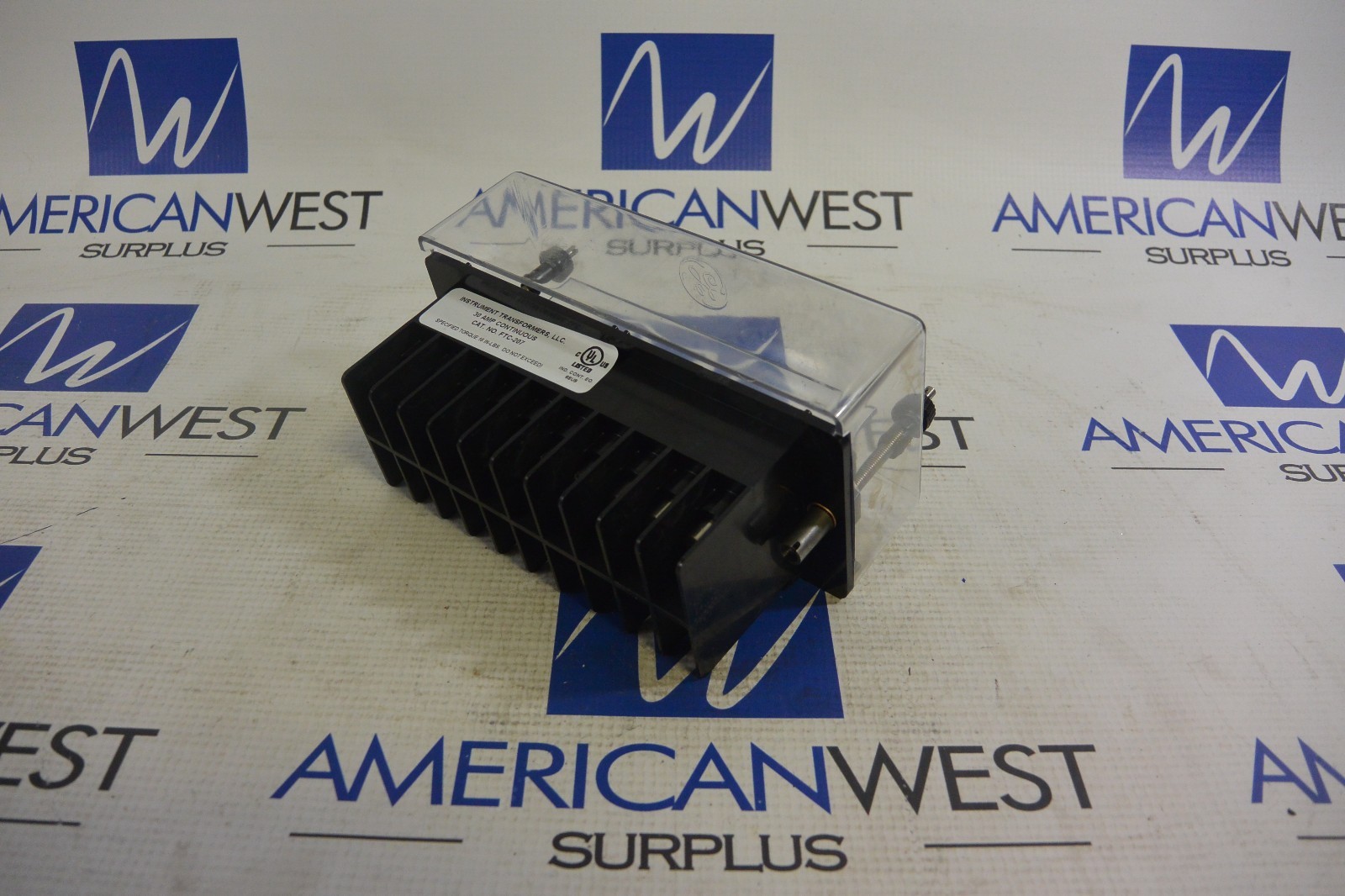 FTC-207 INSTRUMENT TRANSFORMERS 30 AMP CURRENT TRANSFORMER NEW