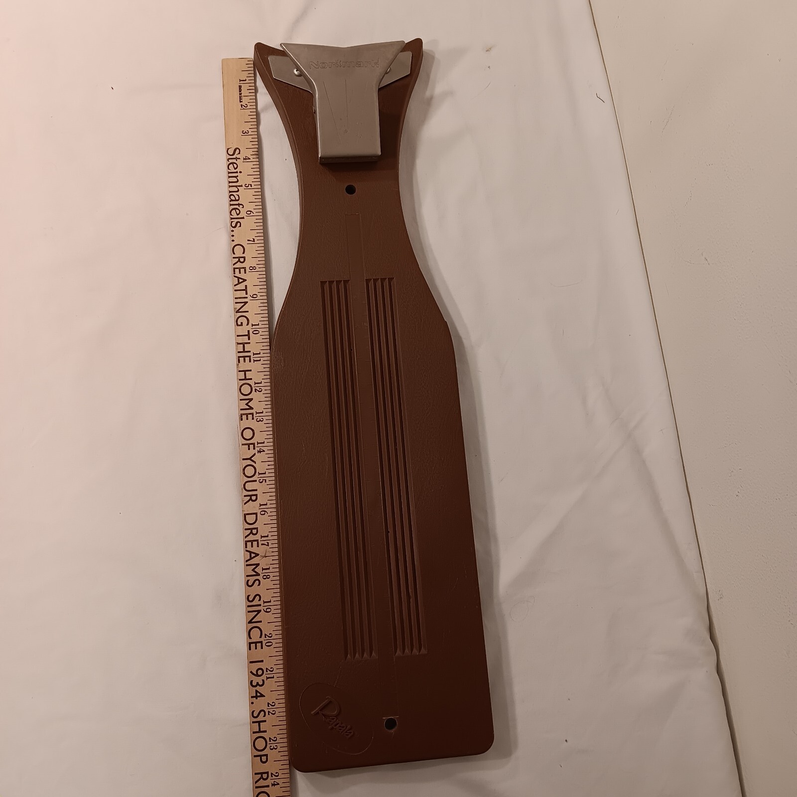 Vintage 1975 Rapala Plastic Fish Cleaning Board With Original Paperwork