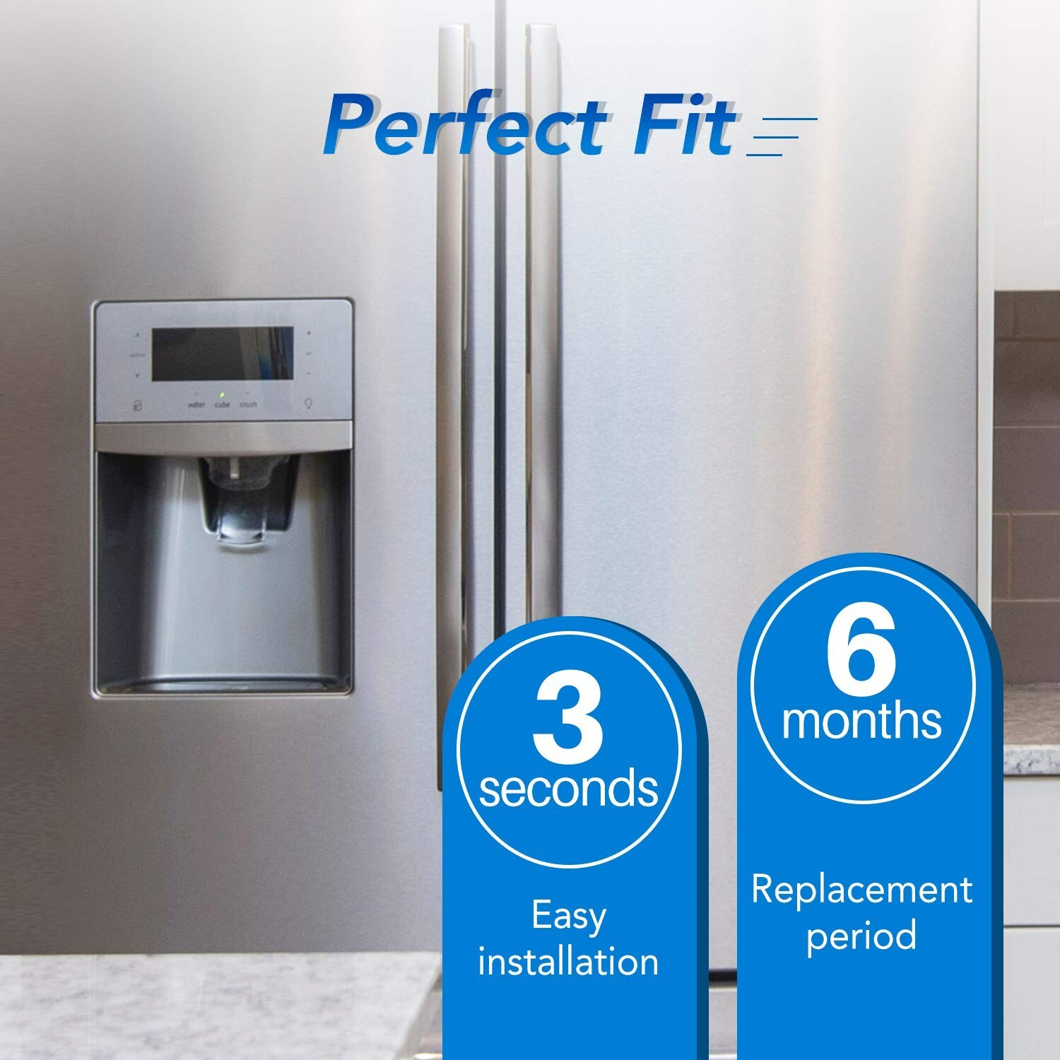 Refrigerator Water Filter Replacement For GE RPWF(𝐍𝐎𝐓 𝐑𝐏𝐖𝐅𝐄), RWF3600A