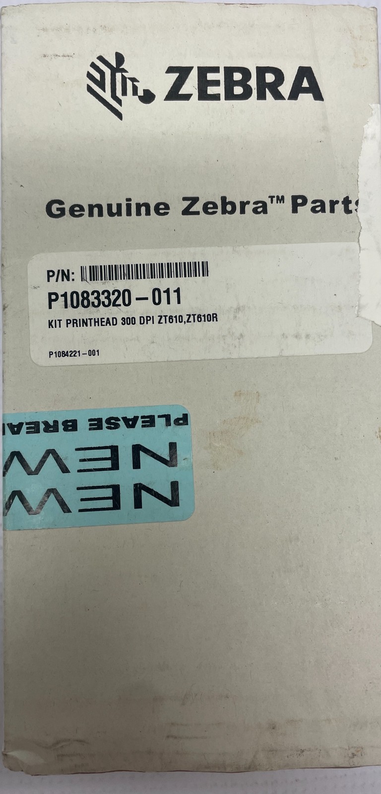 Zebra P1083320-011 Printhead Kit 300 DPI for ZT610 ZT610R Industrial PrinterUSED