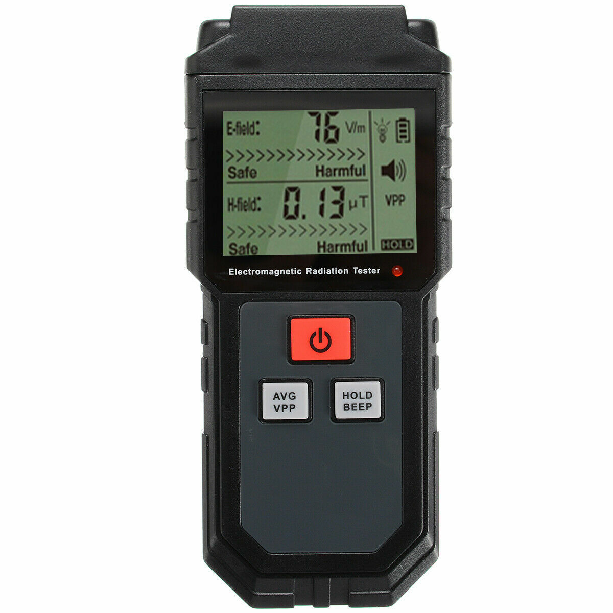 Electromagnetic Radiation Tester LCD EMF Meter Electric Magnetic Field Detector