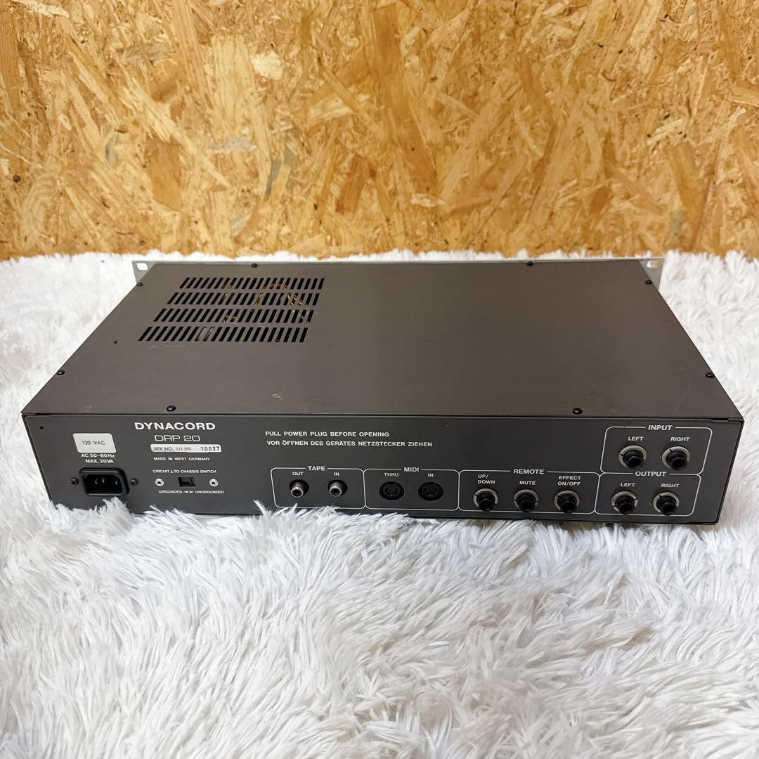 Dynacord DRP 20 Reverb Effects Processor