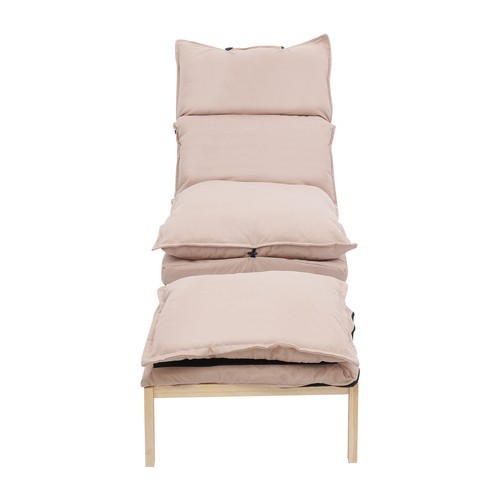 Lounge Chair, Single Lazy Sofa Leisure Balcony Adjustable Recliner USA