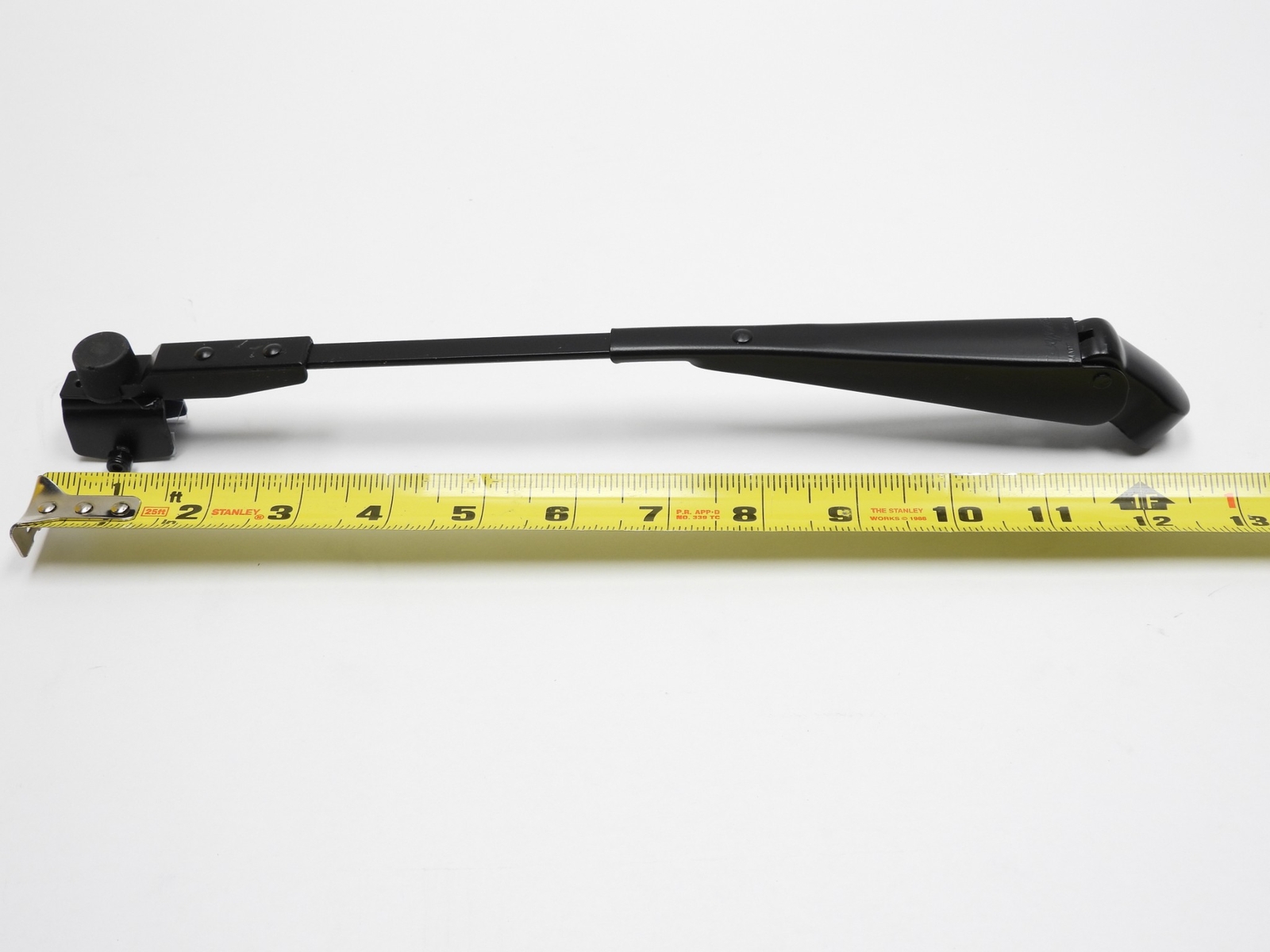 Dyna Radial Dry Wiper Arm, 12" for Commercial Truck RV Boat Heavy Equipment