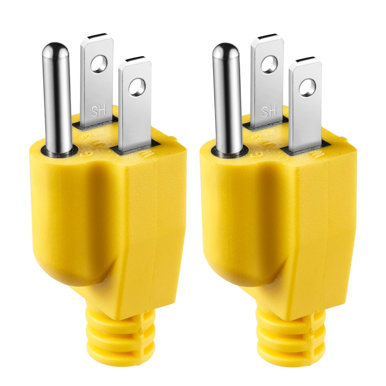 WYM world 2 Pack Neutral Ground Bonding Plug for Portable 2pack, yellow