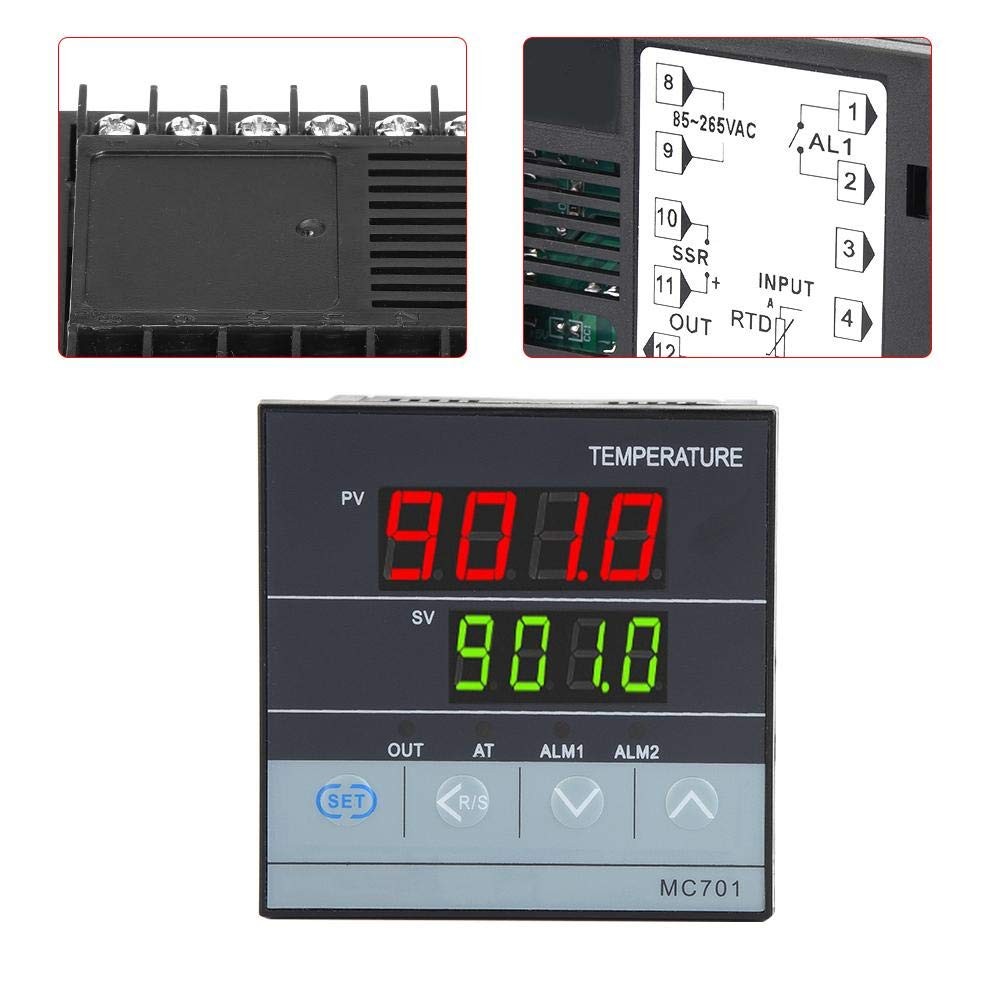 PID Temperature Controller K Type PT100 Sensor High Sensitivity Industrial