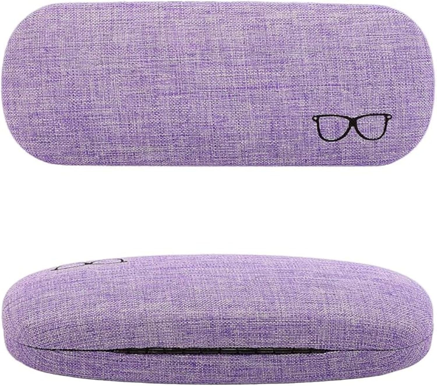 Eyeglasses Case,(6 Piece) Unisex Hard Shell Eyeglasses Cases Protective Case For