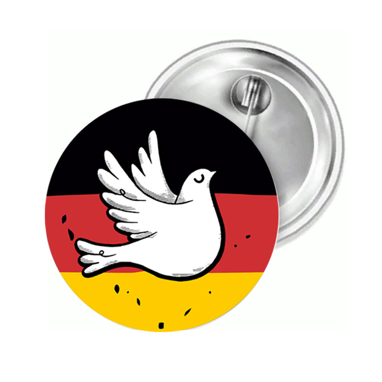 Peace Dove Germany SRG Peace Lapel Pin Button Badge Pin Magnet