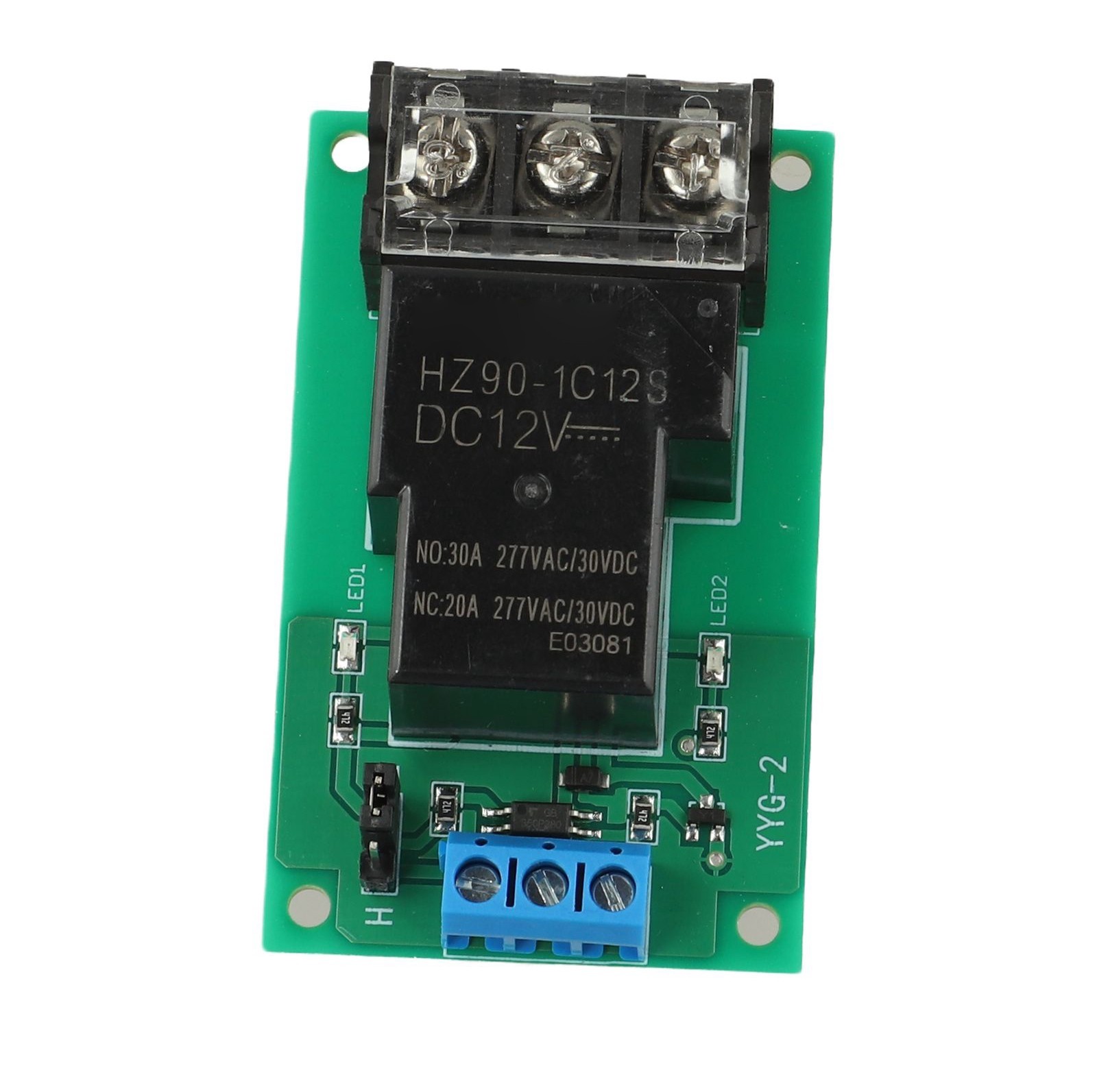 5V for relay with 30A for current Optocoupler High Low Level Trigger for Testing