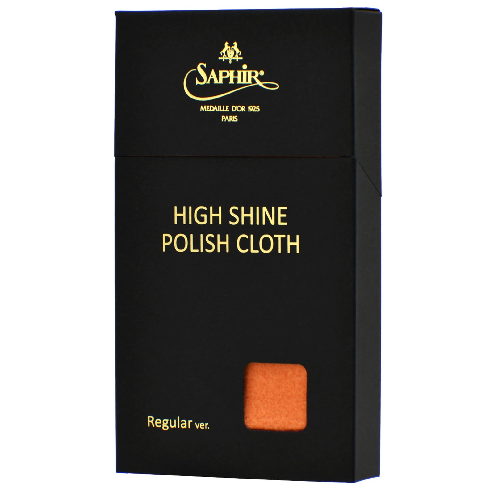 SAPHIR 4900390 Polishing Cloth 3 Pack Cotton Flannel Shoe Shine Accessory