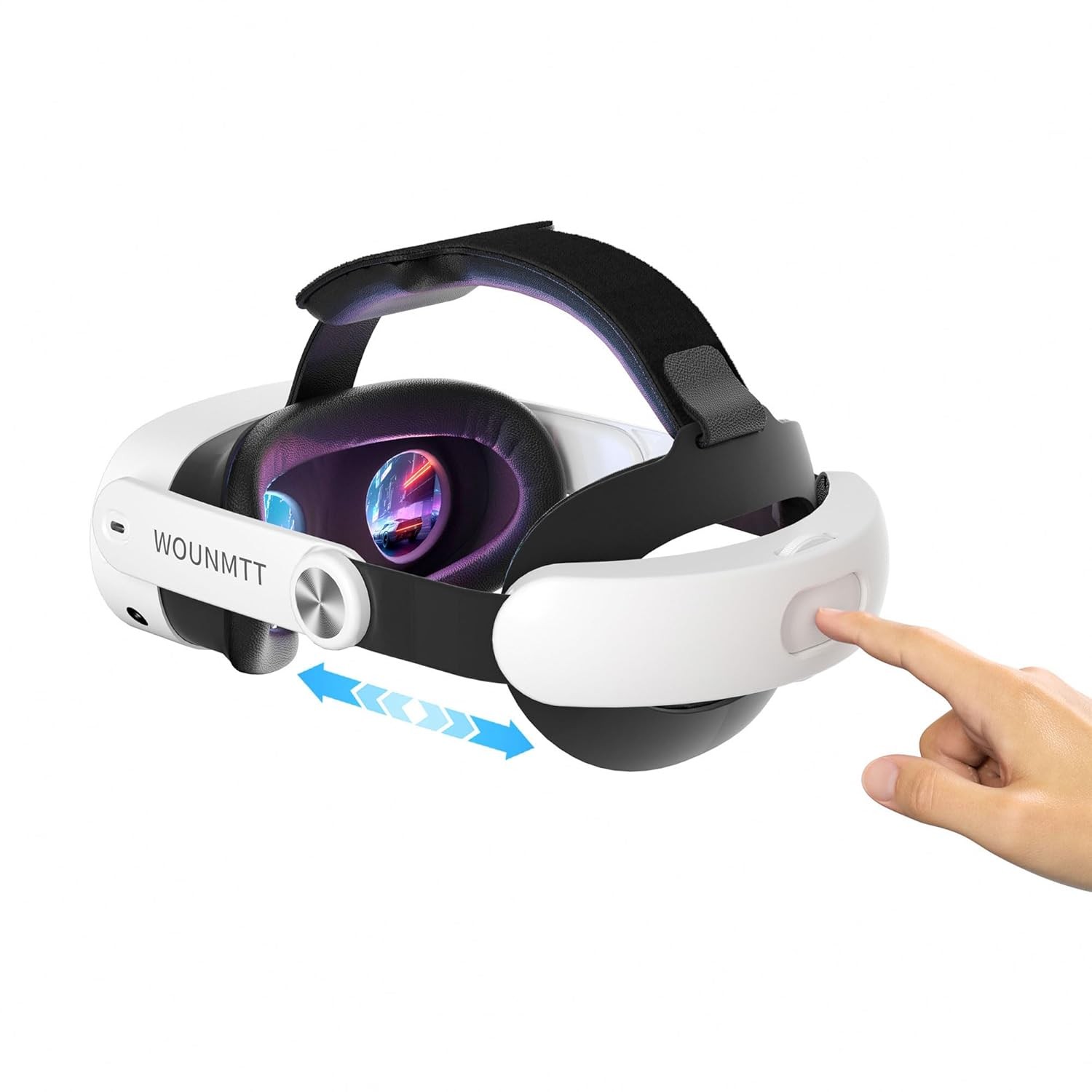 Head Strap for Oculus Meta Quest 3 3S Adjustable Comfort Replacement (71 chars)