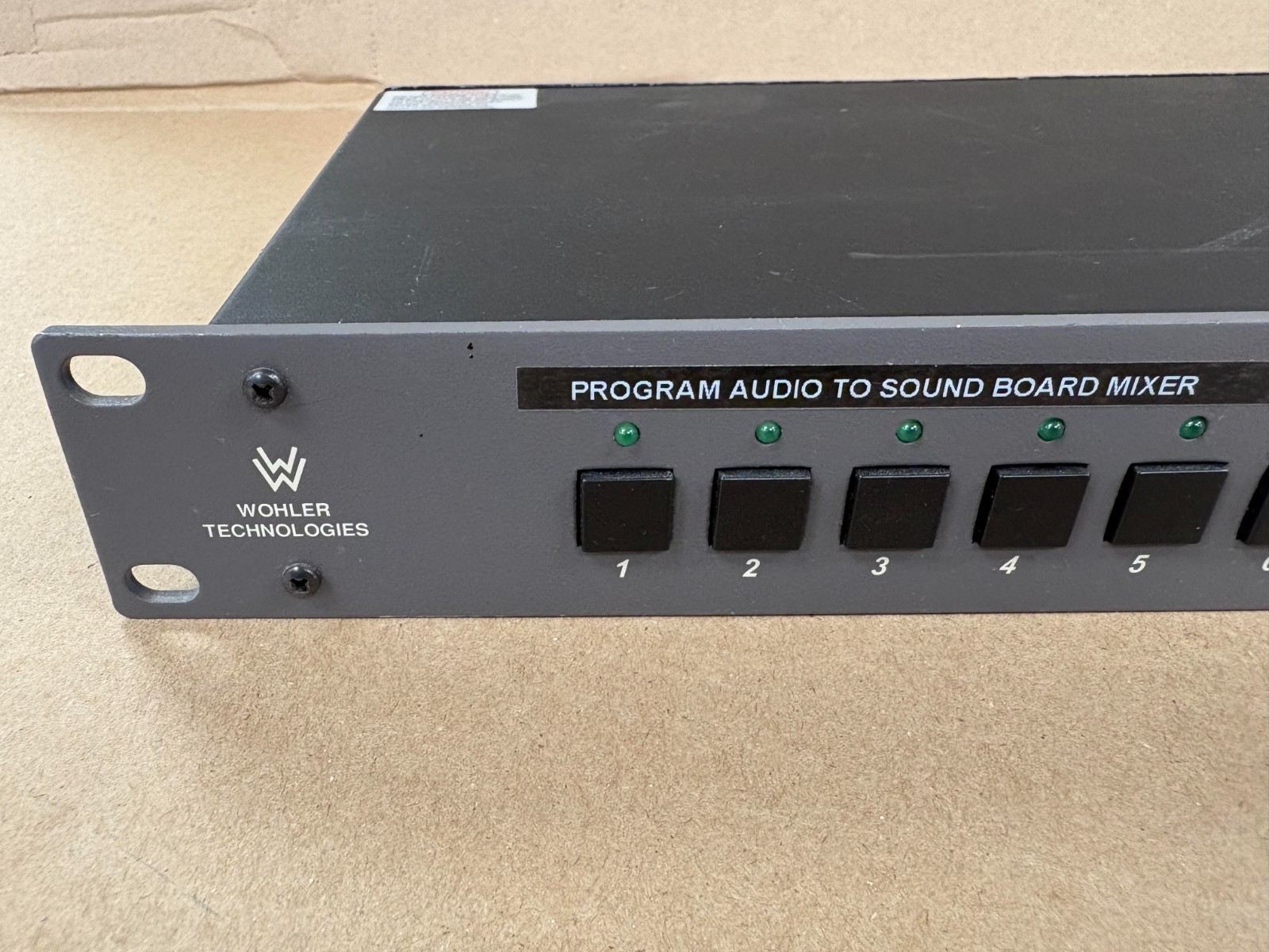 Wohler ARS-42D 20-Input Switchable Audio Router, Very Good Condition