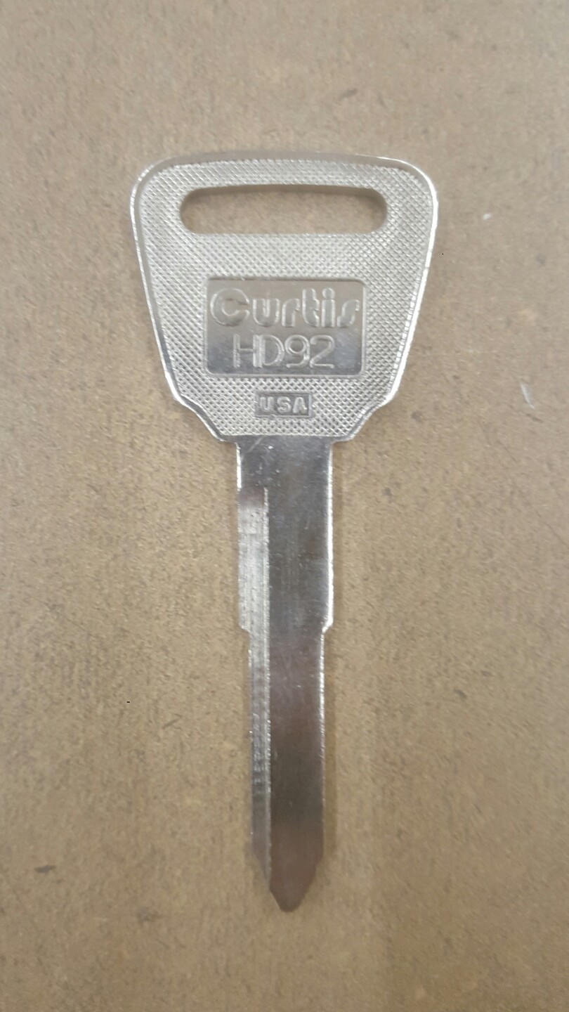 CURTIS HD92 HD-92 KEY BLANK - FOR ACURA - U.S.A