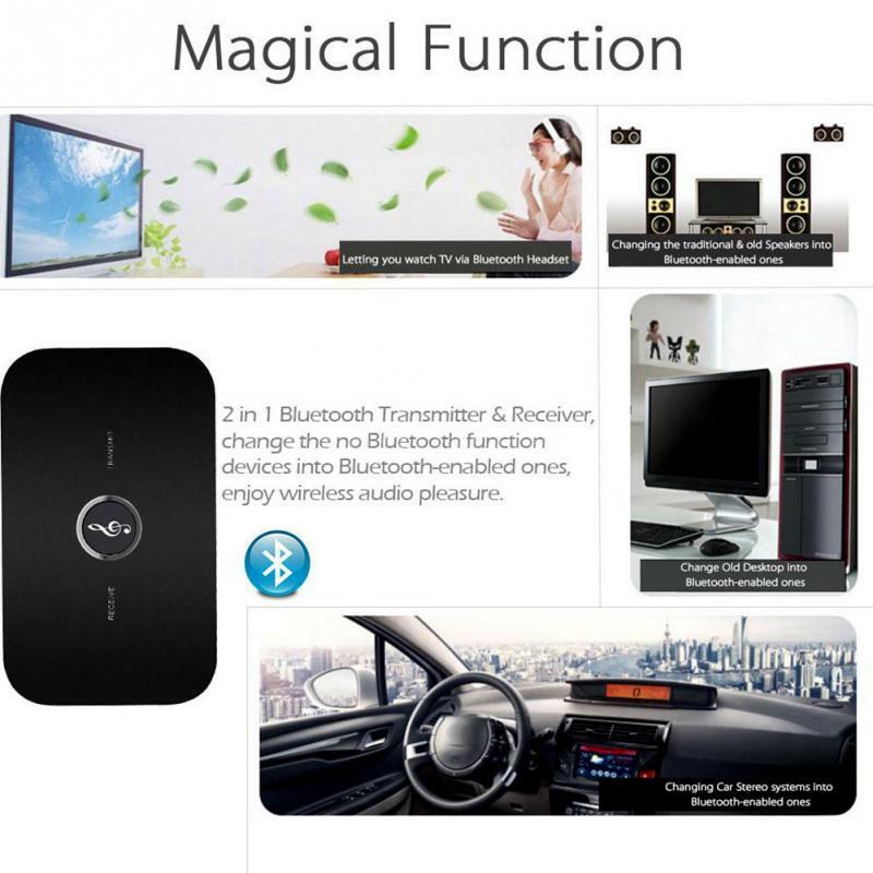Bluetooth Transmitter & Receiver Wireless Adapter For Home stereos/speakers.