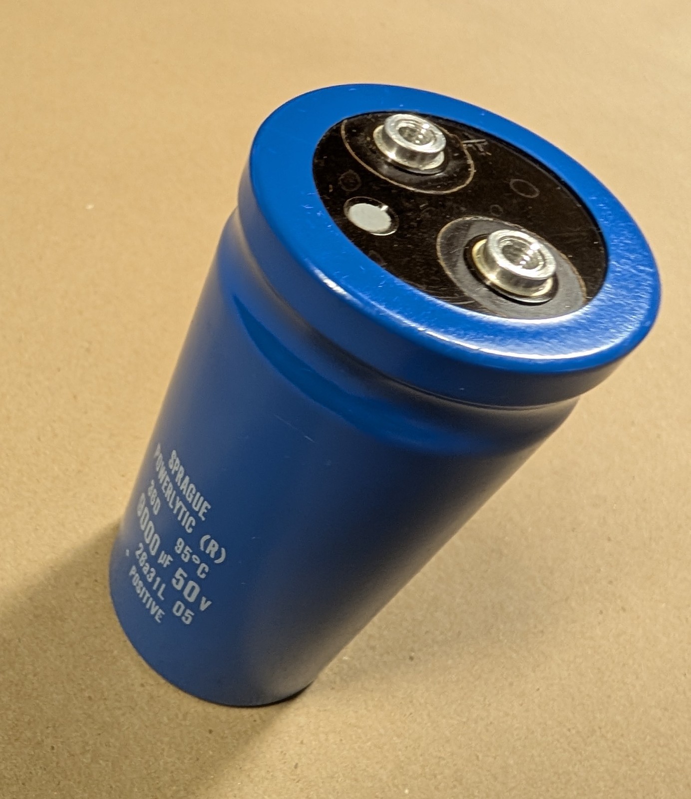 Sprague Powerlytic 9000uF 50v Capacitor 36D 26a31L Brand New!