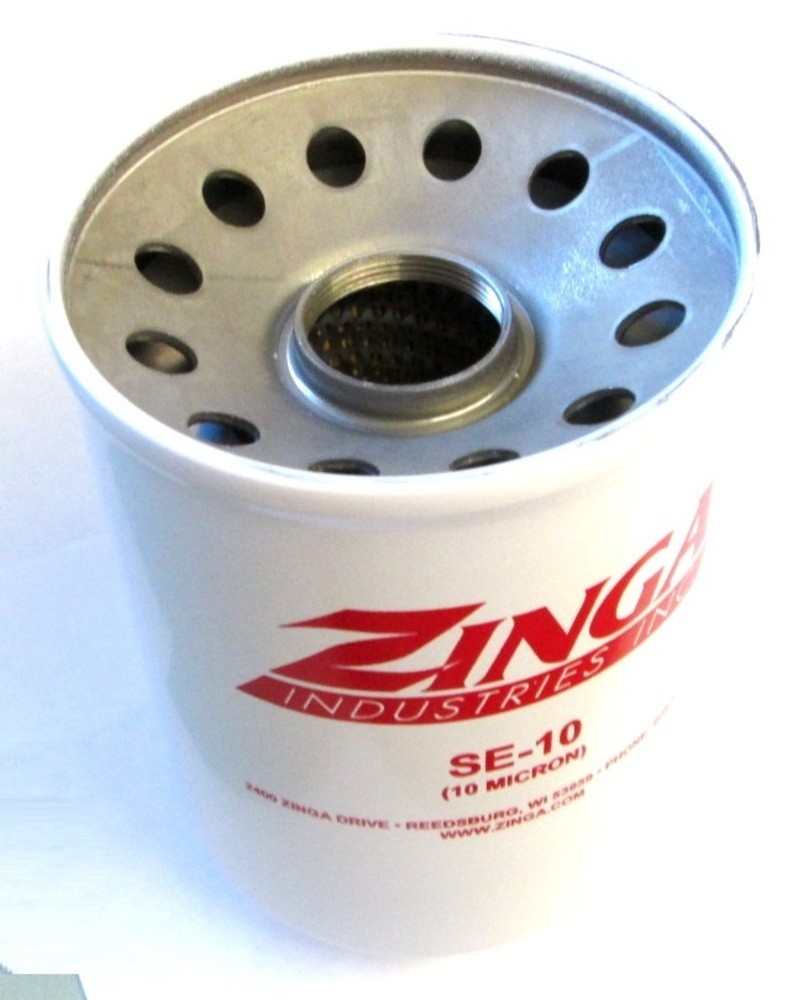 ZA SE-10 - Zinga Spin on Filter 10 Micron 1-1/2“ - 16 Threads 5.1“...