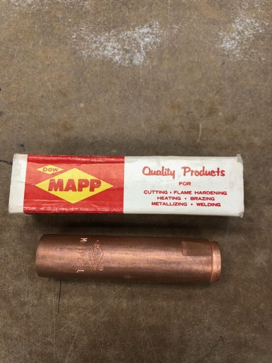 VINTAGE Heating Tip Large Mapp   M-HPC-1   COPPER  MAPP 1 piece
