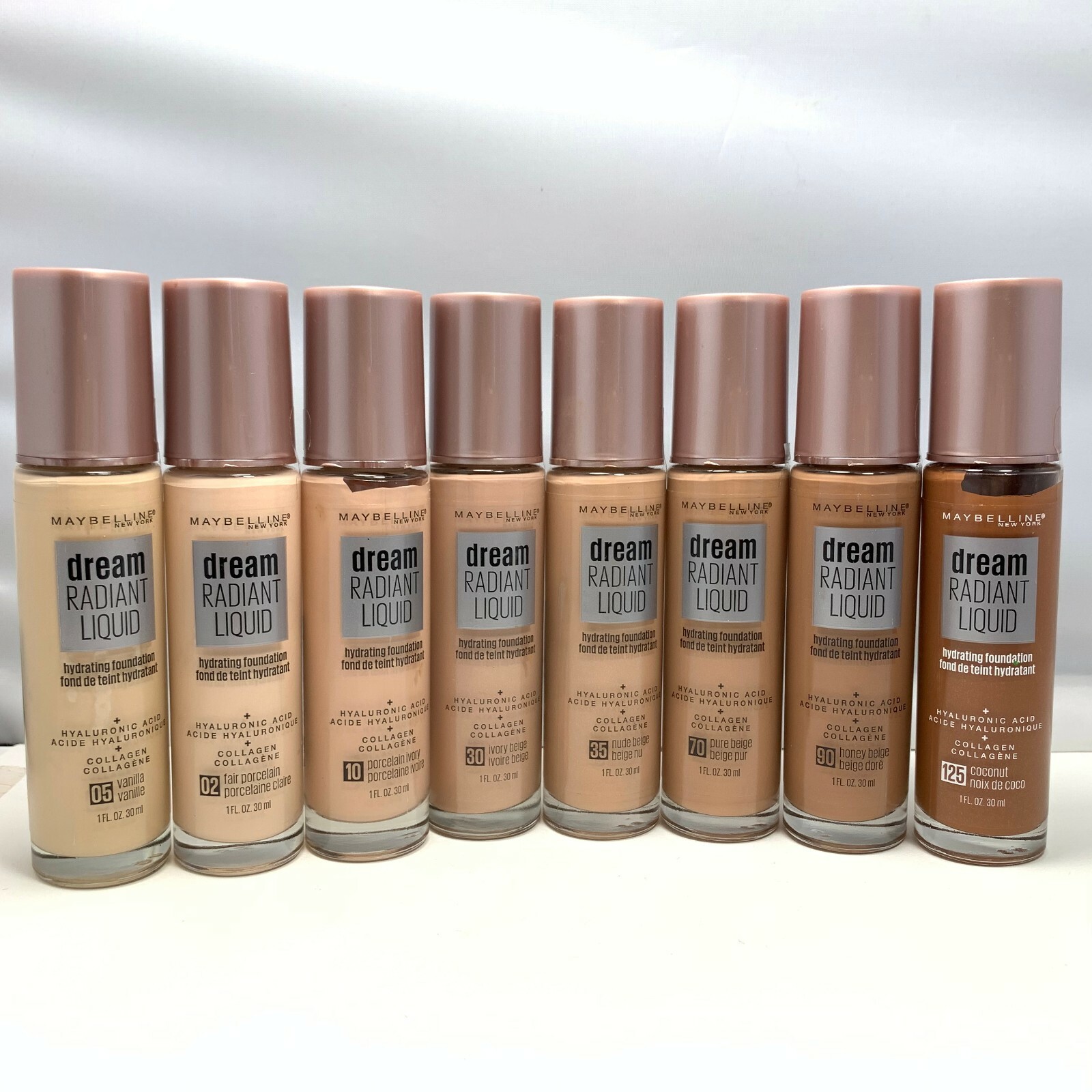 Maybelline Dream Radiant Liquid Hydrating Foundation 1fl.oz./30ml New; You Pick!