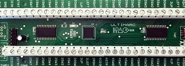 ARCADE IPAC 4 KEYBOARD ENCODER WITH  USB CABLE  4 PLAYER NEWEST VERSION