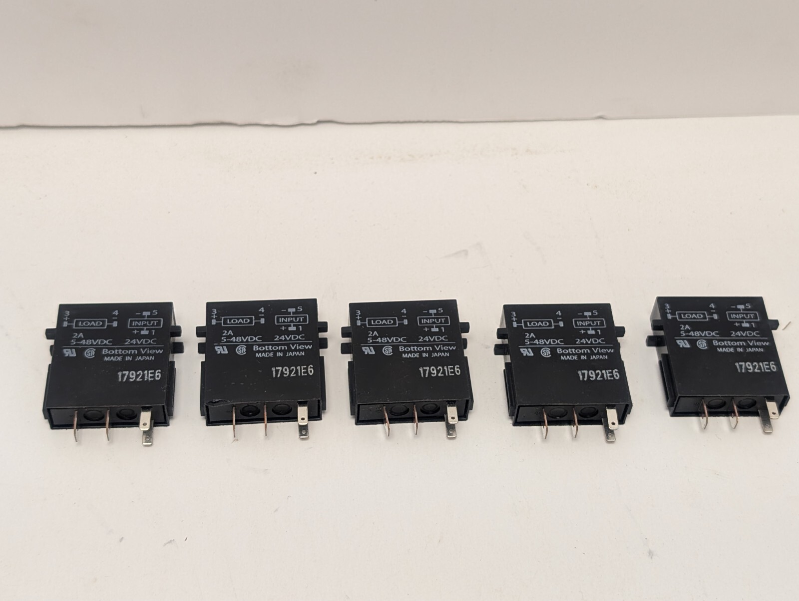 Lot of 5X Omron G3TA-ODX02S-US 24VDC Solid State Relays