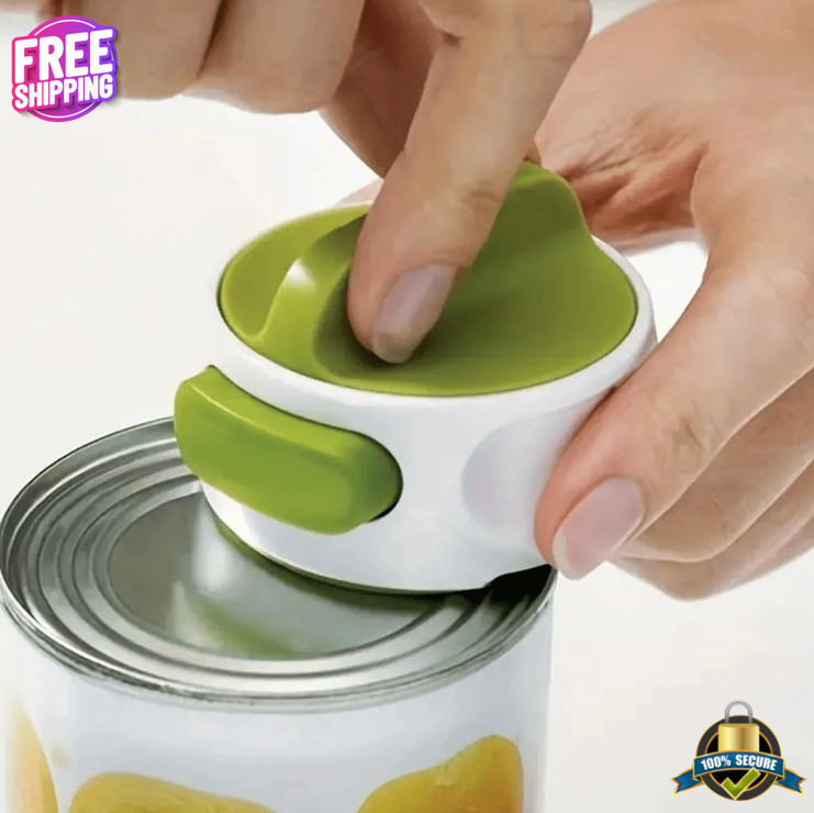 Manual Can Opener, Rustproof Stainless Steel, Compact for RV & Emergency Use