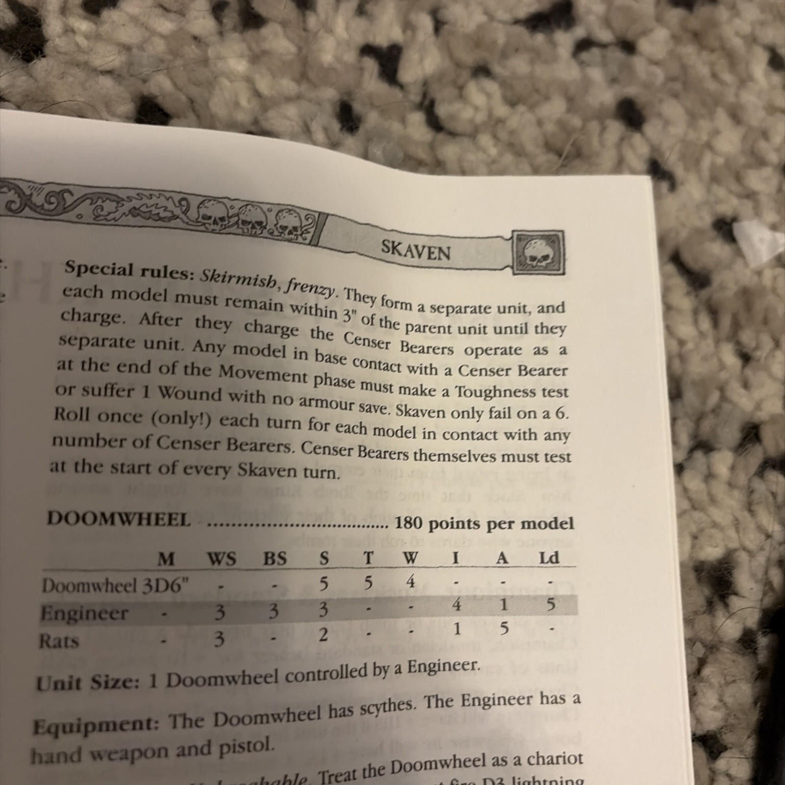 Games Workshop Warhammer Ravening Hordes In Good Condition