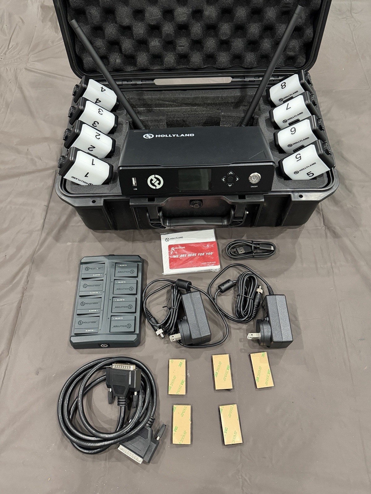 Hollyland Wireless Tally Light System 8-Lights 2600ft 800m New Low Price