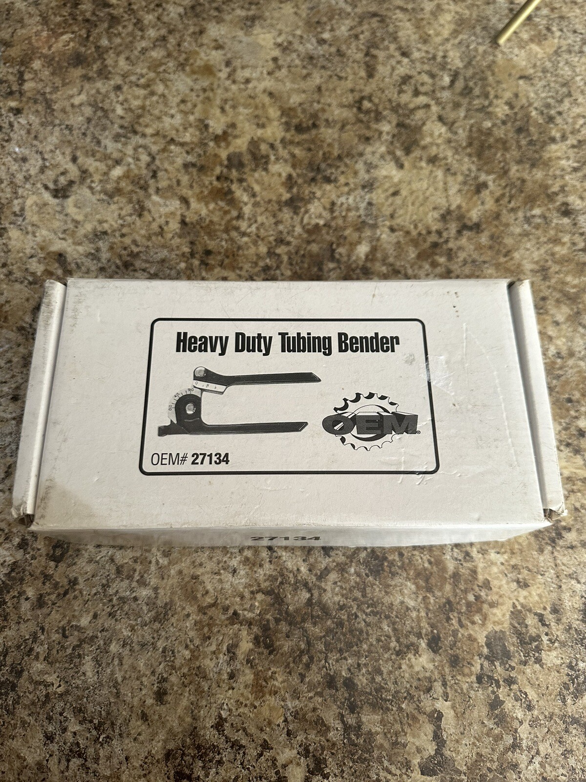 OEM 27134 Heavy Duty Tubing Bender Manual Tool 1/4" 5/16" 3/8" Fuel Brake Line