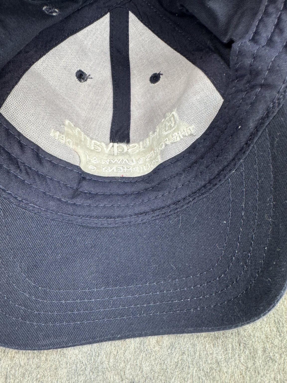 Husqvarna NASCAR Navy Blue Adjustable Baseball Cap Hat