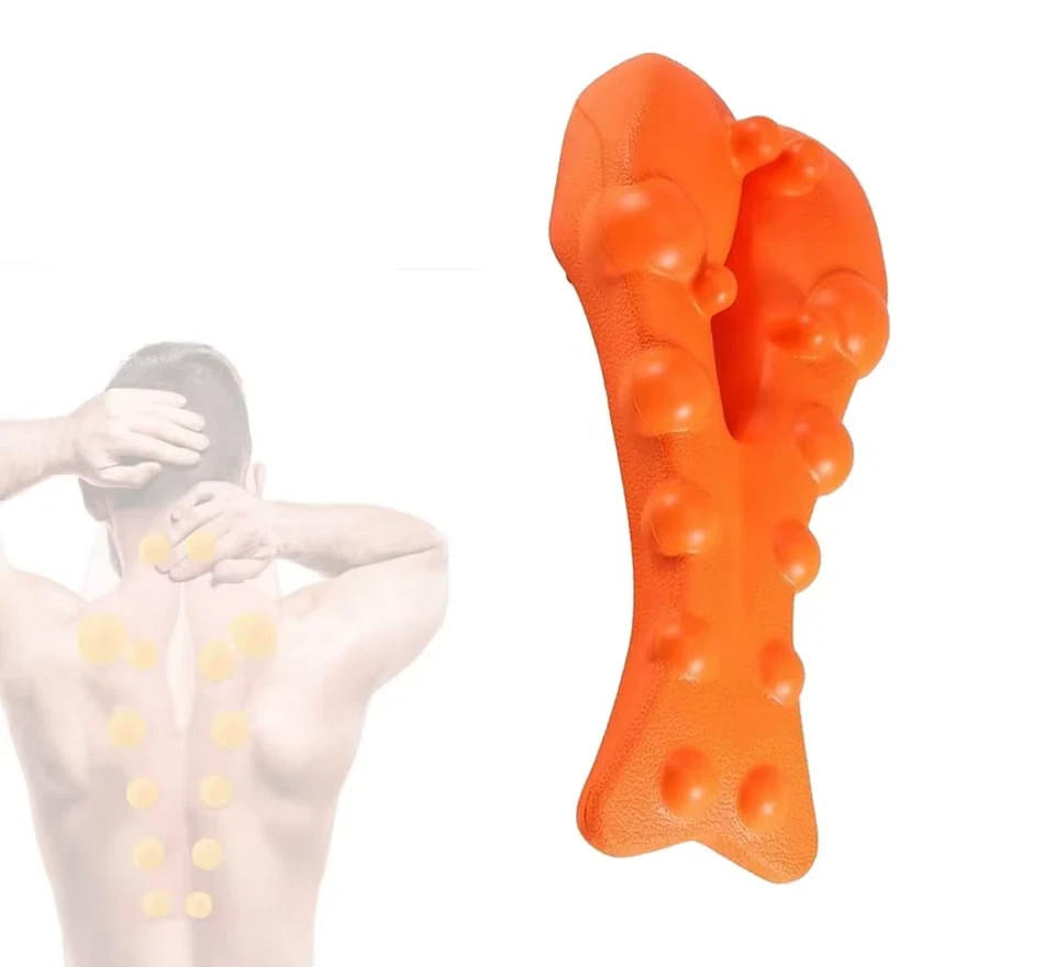 Trapezius Trigger Point Massager Myofasical Release Neck and Shoulder Pain Suboc