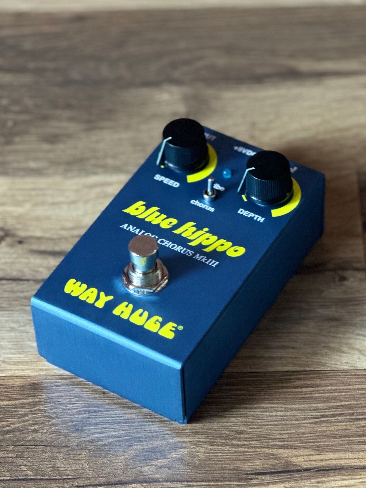 New (Old Stock) Way Huge Smalls Blue Hippo Analog Chorus Pedal