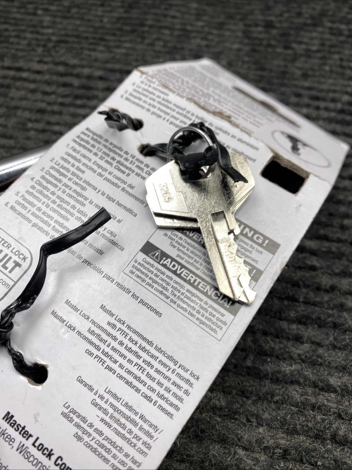 Master Lock 2866DAT Hitch Receiver Lock (½” & 5/8”) – Swivel Head ECS