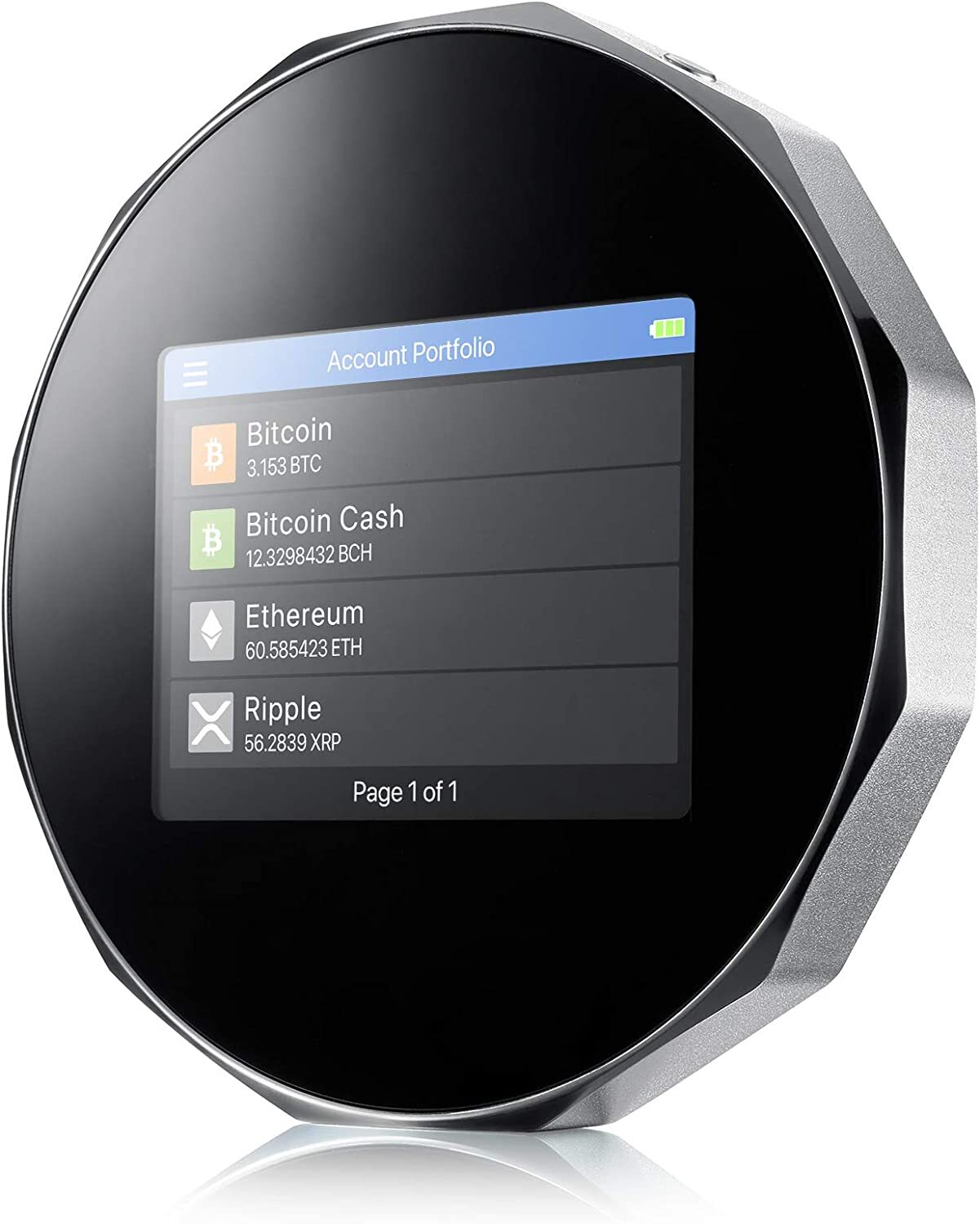 SecuX V20 Cross Platform Crypto Hardware Wallet with Bluetooth