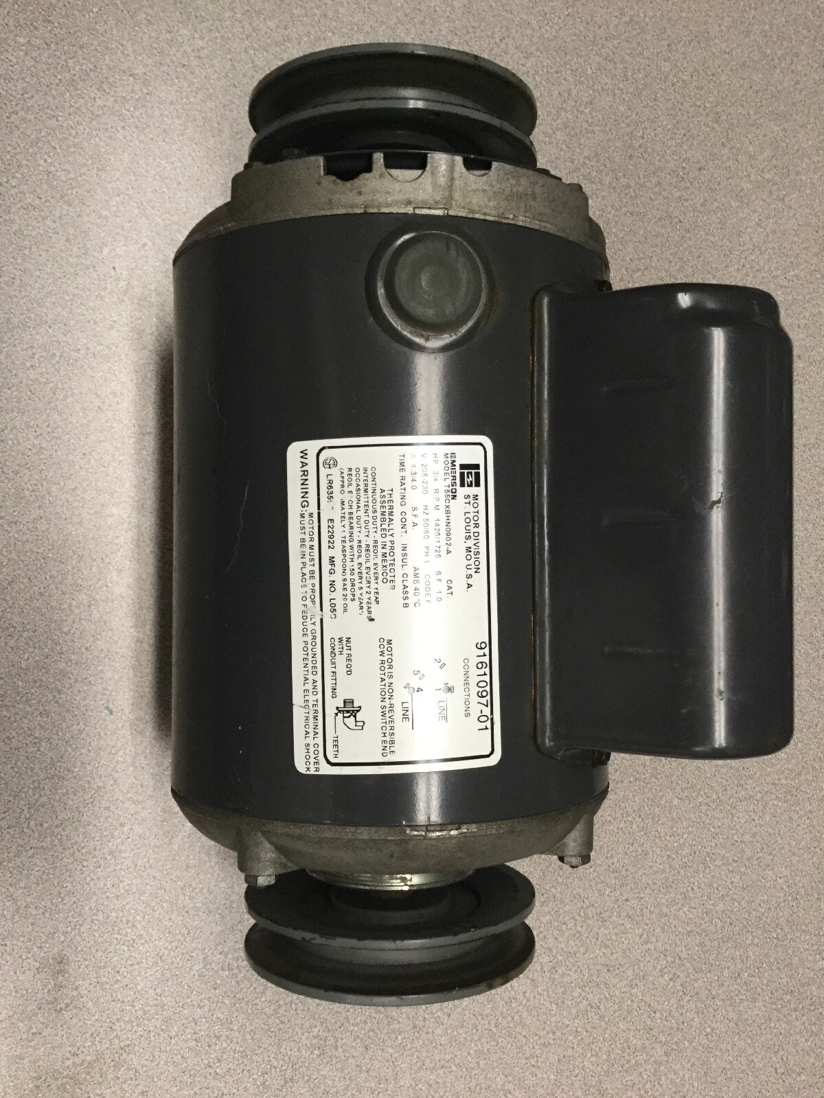 Ice O Matic Flaker Motor For Flake Ice Unit