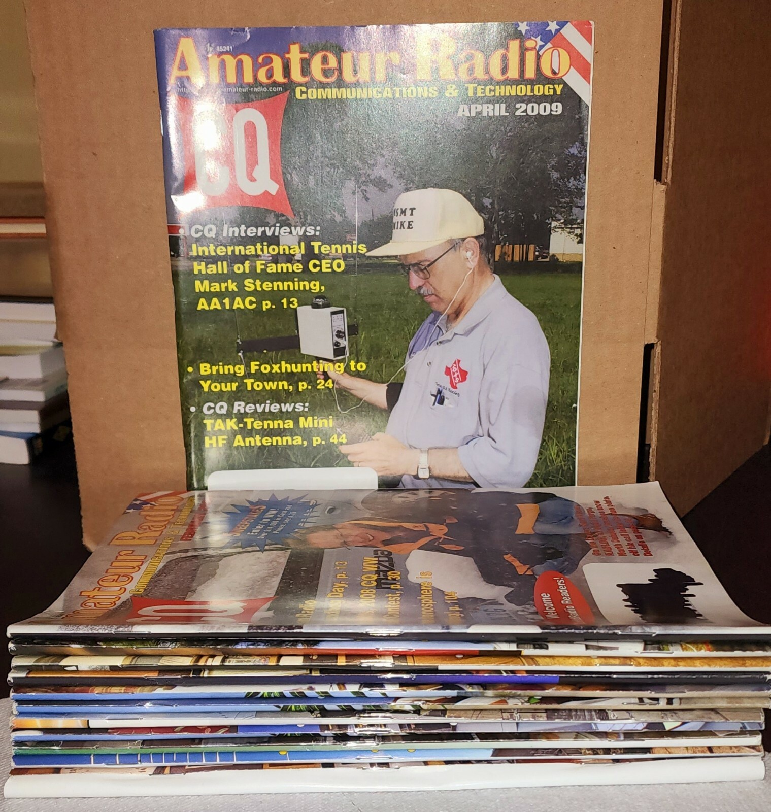 CQ MAGAZINE 2009 HAM / AMATEUR radio January  - December  12 total