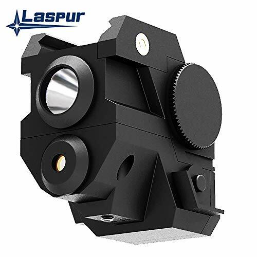LASPUR Sub Compact Tactical Low Profile Mini  Laser Sight with  Flashlight combo