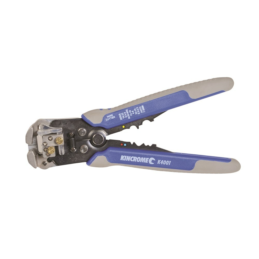 KINCROME Automatic Electrical Wire Stripper Crimper Cutter 200mm (8") PRO K4001