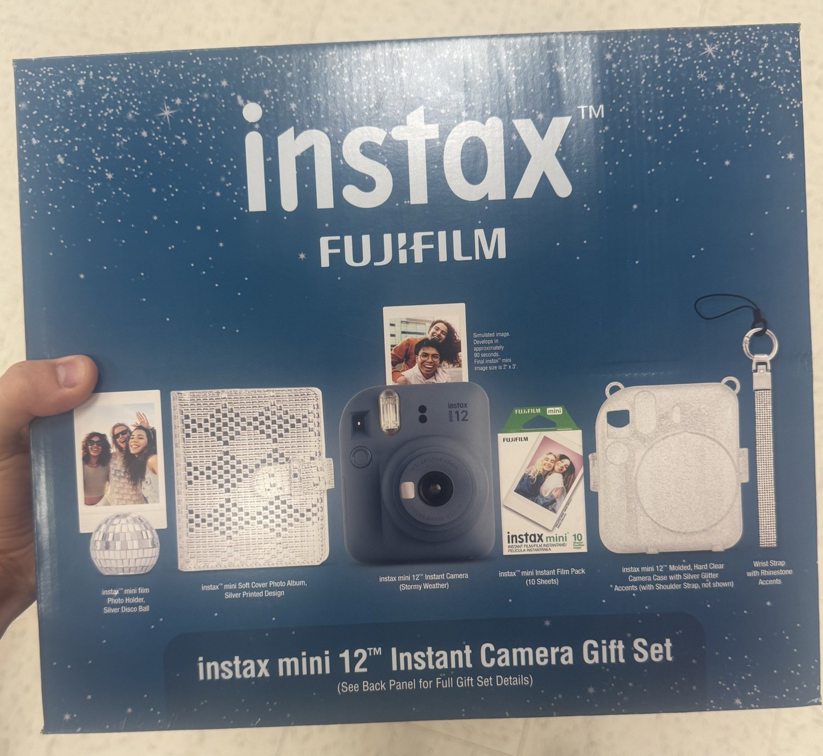 Fujifilm Instax Mini 12 Instant Camera Gift Set Bundle - LOT OF THREE