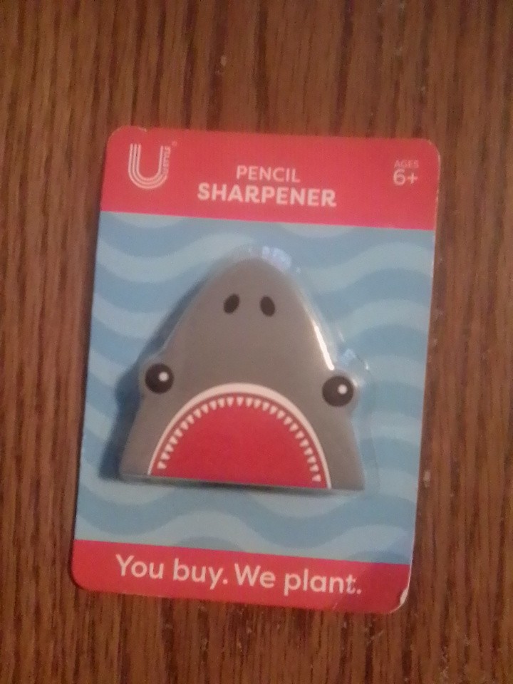 U Style Collections Shark Pencil Sharpener, Brand New
