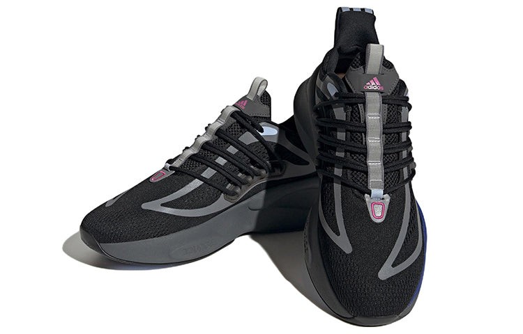 adidas AlphaBoost V1 'Black Blue Fuchsia'