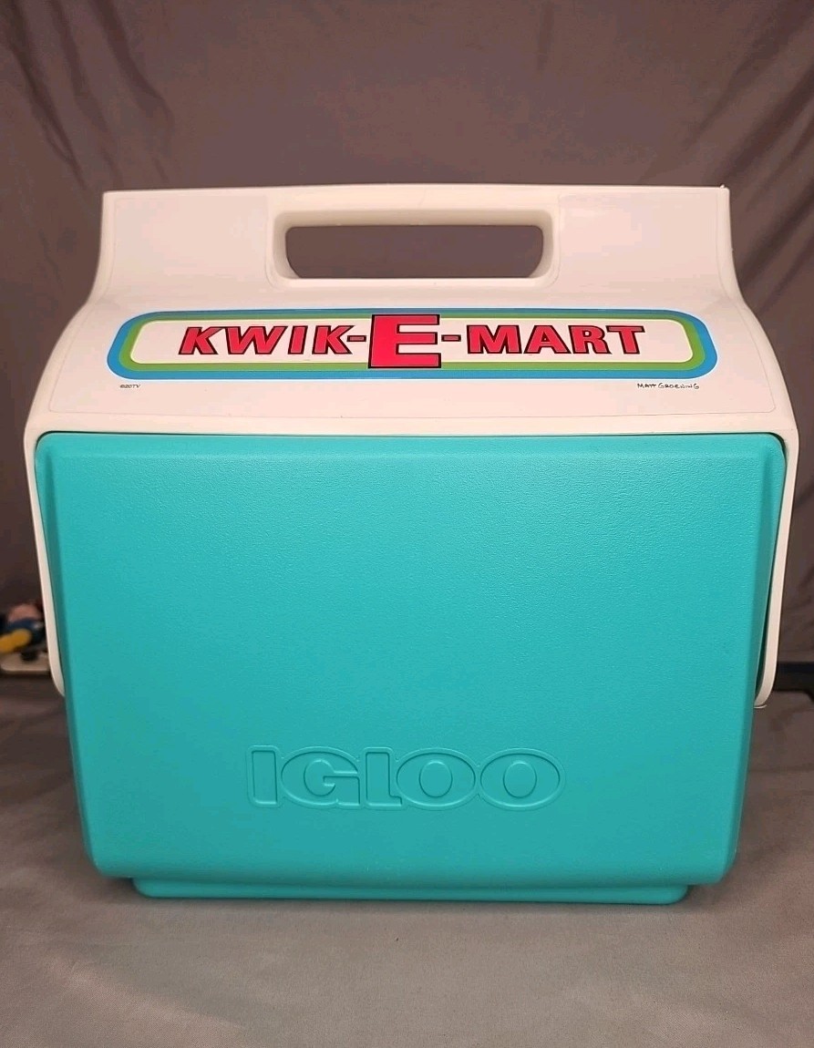 Igloo X The Simpsons Kwik-E-Mart 7 QT Cooler VERY NICE Hard To Find