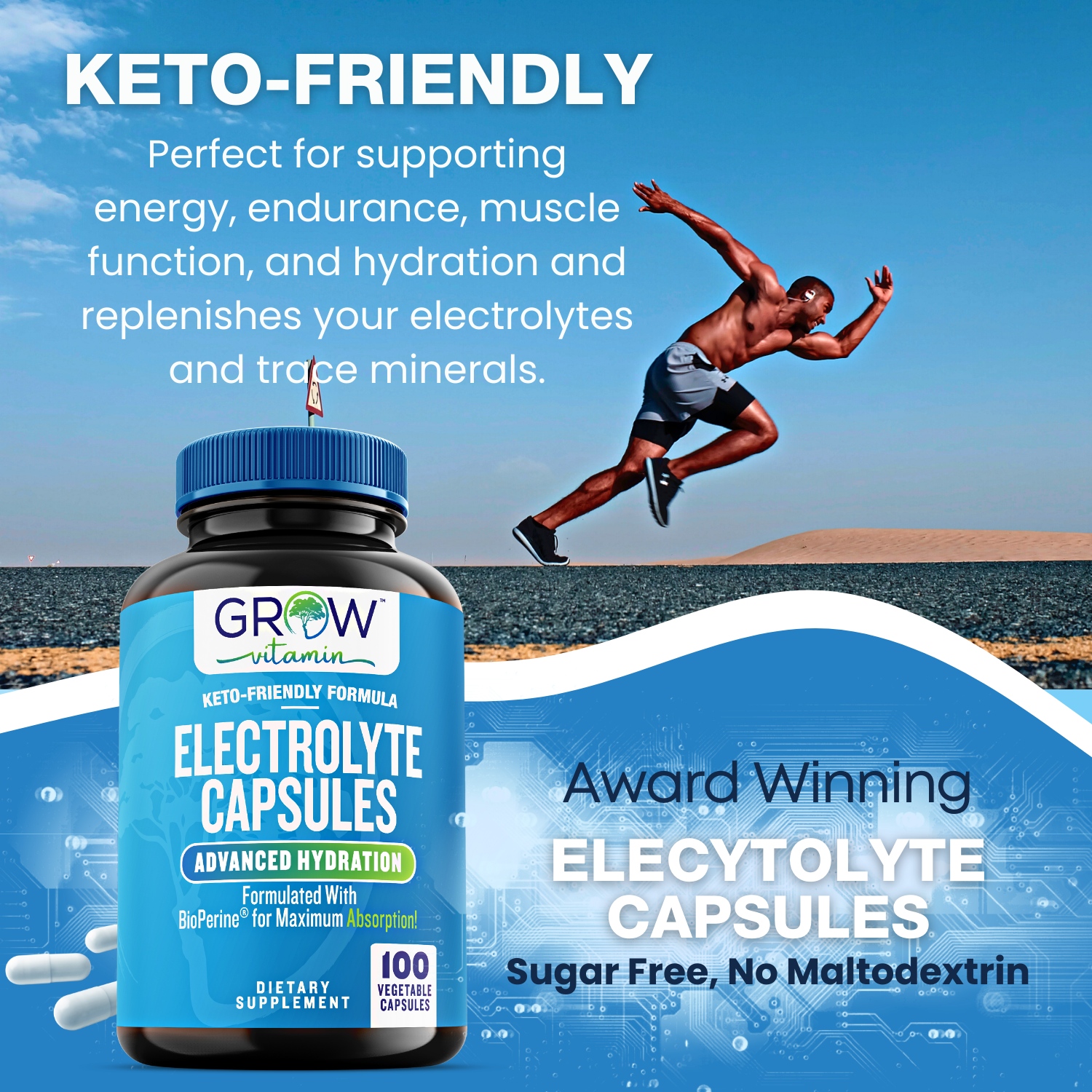 Complete Electrolyte Supplement-Potassium Chloride Magnesium NEW! Exp 06/2024