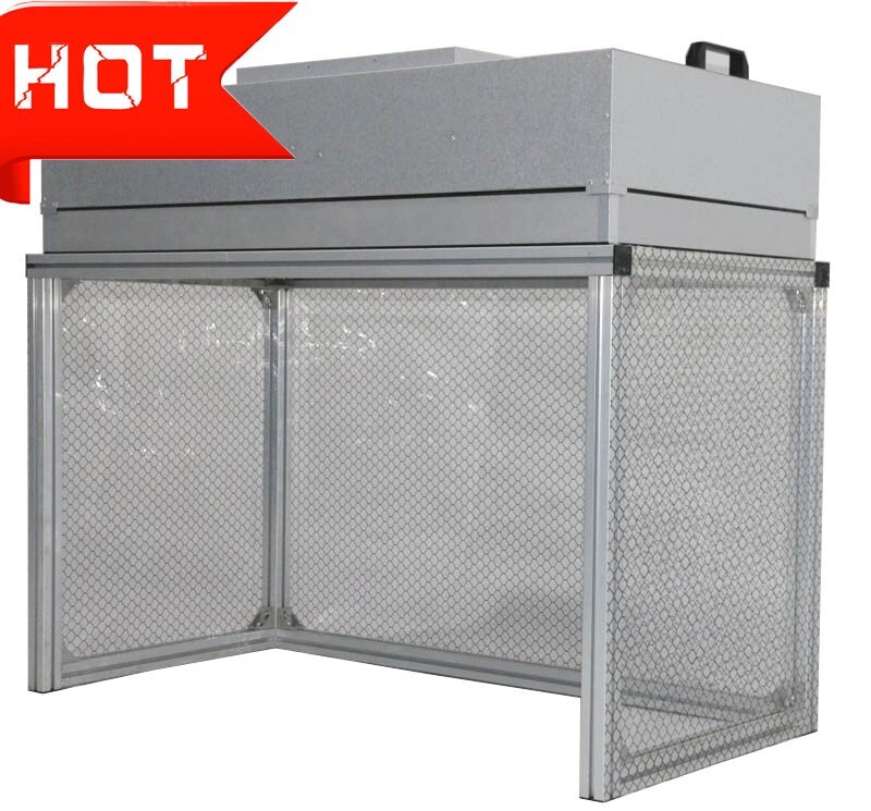 110V Dust Free Room Workshop Laminar Hood Bench Air Flow Clean Air Station